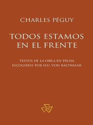 cover image of Todos estamos en el frente